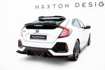 Maxton Parts - Diffusor Flaps passend für Honda Civic Sport Mk 10 schwarz matt