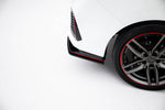 Maxton Parts - Diffusor Flaps passend für Honda Civic Sport Mk 10 schwarz matt
