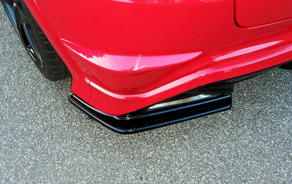 Maxton Parts - Diffusor Flaps passend für Honda Civic VIII TYPE-R GP schwarz Hochglanz