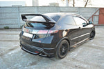 Maxton Parts - Diffusor Flaps passend für Honda Civic VIII TYPE S/R Carbon Look