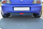 Maxton Parts - Diffusor Flaps passend für Honda S2000 schwarz Hochglanz