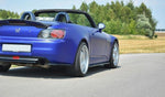Maxton Parts - Diffusor Flaps passend für Honda S2000 schwarz Hochglanz