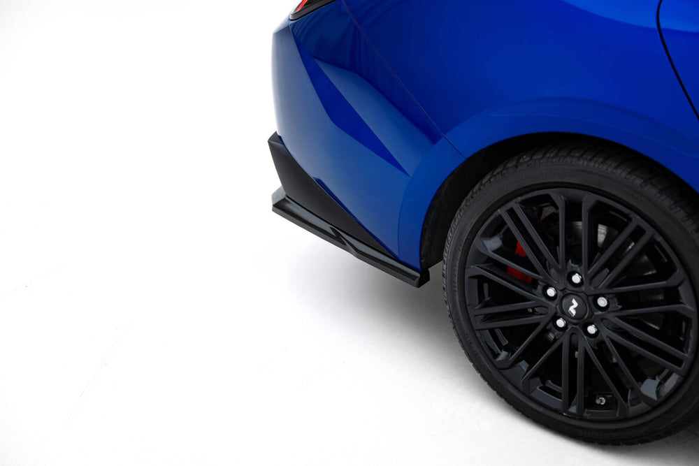 Maxton Parts - Diffusor Flaps passend für Hyundai Elantra N Mk7 schwarz Hochglanz