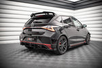 Maxton Parts - Diffusor Flaps passend für Hyundai I20 N Mk3 schwarz Hochglanz (HYI203NCNC-RSF1-G)