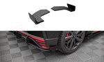 Maxton Parts - Diffusor Flaps passend für Hyundai I20 N Mk3 schwarz Hochglanz (HYI203NCNC-RSD1B+RSF1-G)