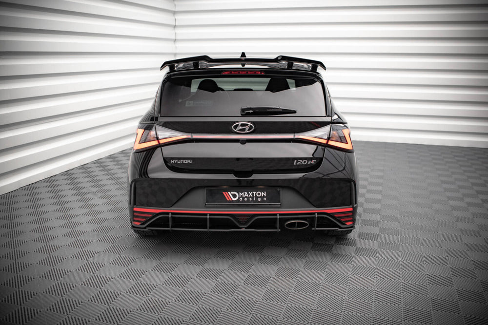 Maxton Parts - Diffusor Flaps passend für Hyundai I20 N Mk3 schwarz matt