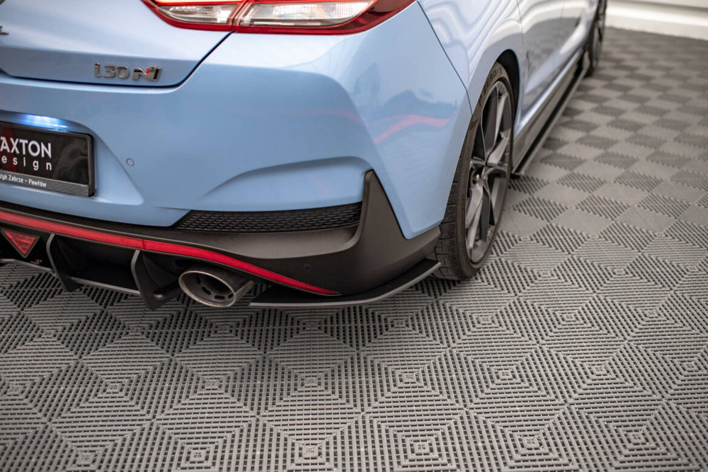 Maxton Parts - Diffusor Flaps passend für Hyundai I30 N Fastback Mk3 FL schwarz matt