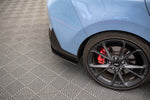 Maxton Parts - Diffusor Flaps passend für Hyundai I30 N Fastback Mk3 FL schwarz matt