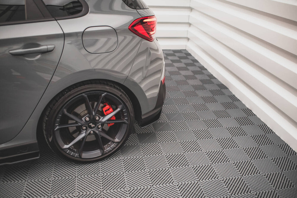 Maxton Parts - Diffusor Flaps passend für Hyundai I30 N Hatchback Mk3 FL schwarz matt