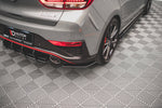 Maxton Parts - Diffusor Flaps passend für Hyundai I30 N Hatchback Mk3 FL schwarz matt