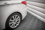 Maxton Parts - Diffusor Flaps passend für Hyundai I40 Mk1 schwarz Hochglanz