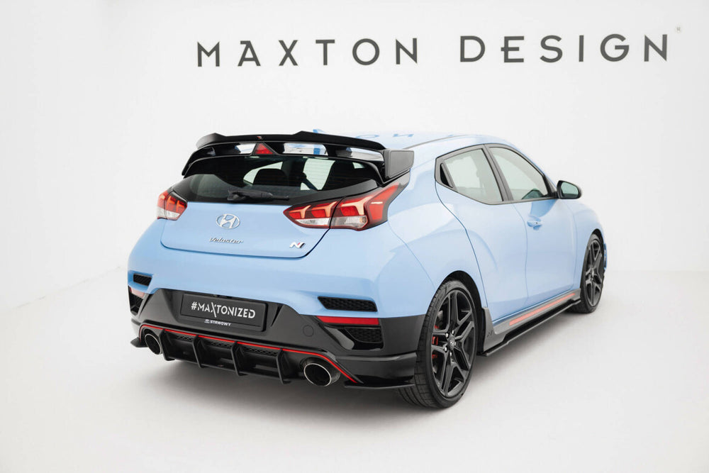 Maxton Parts - Diffusor Flaps passend für Hyundai Veloster N Mk2 schwarz matt