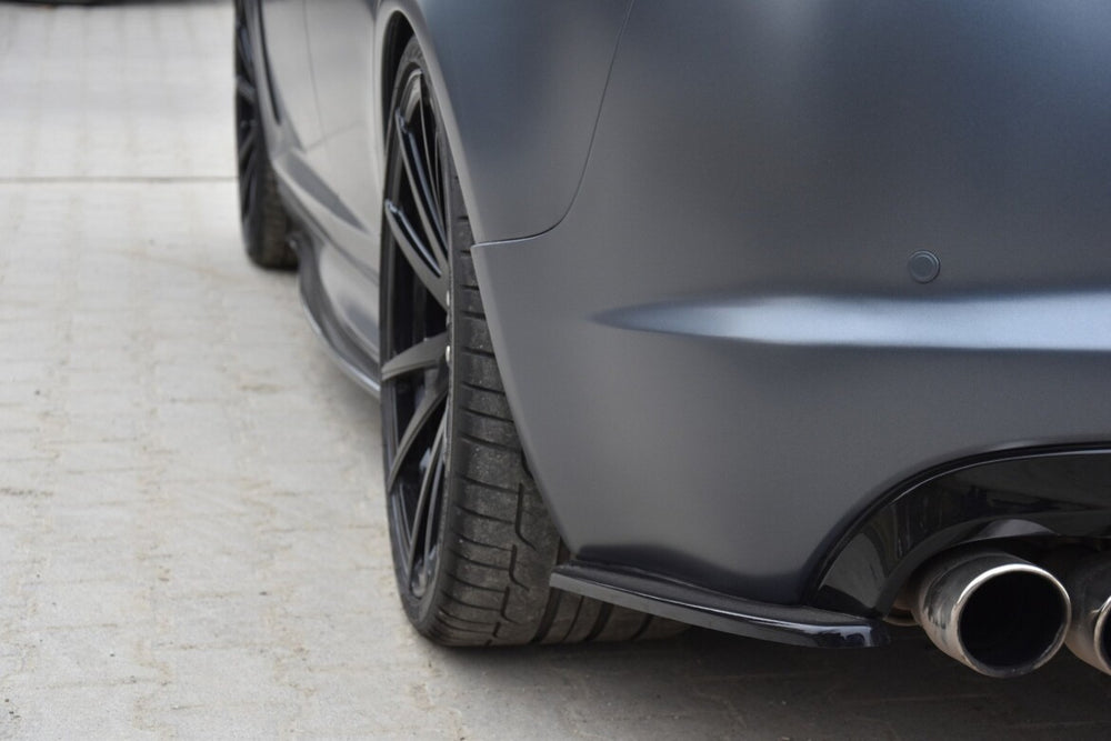 Maxton Parts - Diffusor Flaps passend für Jaguar XF- R schwarz matt