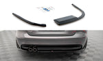 Maxton Parts - Diffusor Flaps passend für Jaguar XF R-Sport Mk2 schwarz Hochglanz