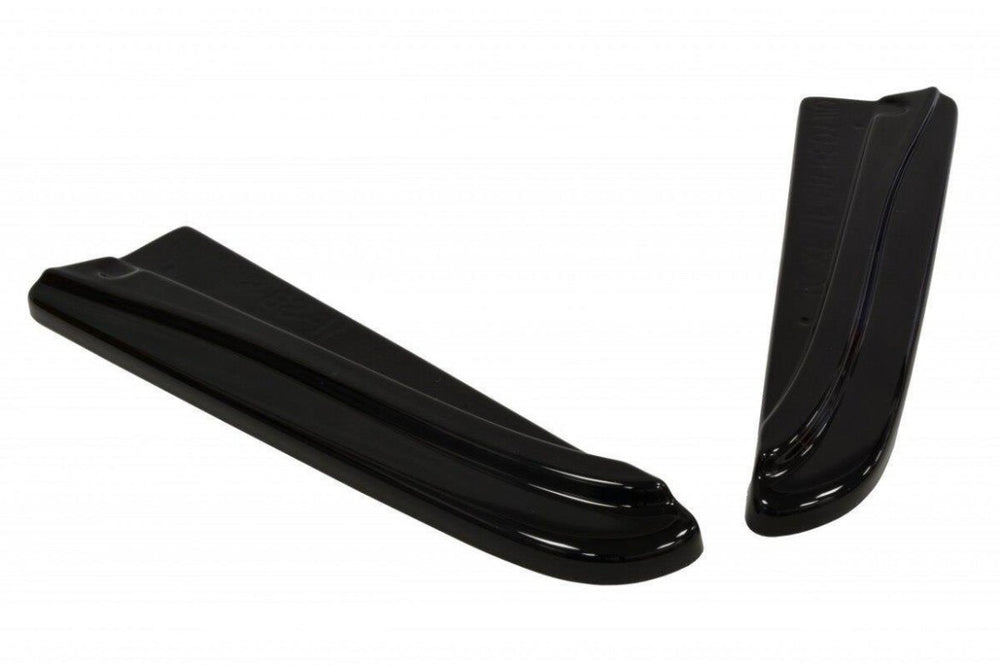 Maxton Parts - Diffusor Flaps passend für Jaguar XF X250 SPORTBRAKE schwarz Hochglanz