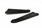 Maxton Parts - Diffusor Flaps passend für Jaguar XF X250 SPORTBRAKE schwarz Hochglanz