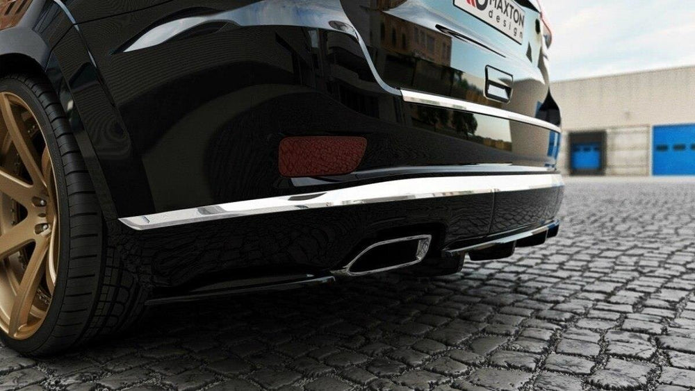 Maxton Parts - Diffusor Flaps passend für Jeep Grand Cherokee WK2 Summit FL schwarz Hochglanz