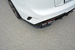 Maxton Parts - Diffusor Flaps passend für Kia Kia Stinger Gt / GT-Line Mk1 schwarz Hochglanz