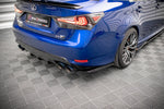 Maxton Parts - Diffusor Flaps passend für Lexus GS F Mk4 FL Carbon Look