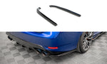 Maxton Parts - Diffusor Flaps passend für Lexus GS F Mk4 FL schwarz Hochglanz