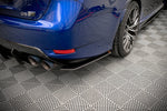 Maxton Parts - Diffusor Flaps passend für Lexus GS F Mk4 FL schwarz matt