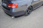 Maxton Parts - Diffusor Flaps passend für LEXUS GS MK.3 schwarz Hochglanz