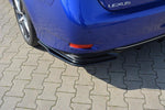 Maxton Parts - Diffusor Flaps passend für Lexus GS Mk4 FL H schwarz Hochglanz