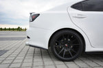 Maxton Parts - Diffusor Flaps passend für Lexus IS F-Sport Mk2 (XE20) FL schwarz Hochglanz