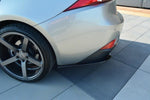 Maxton Parts - Diffusor Flaps passend für Lexus IS Mk3 T schwarz Hochglanz