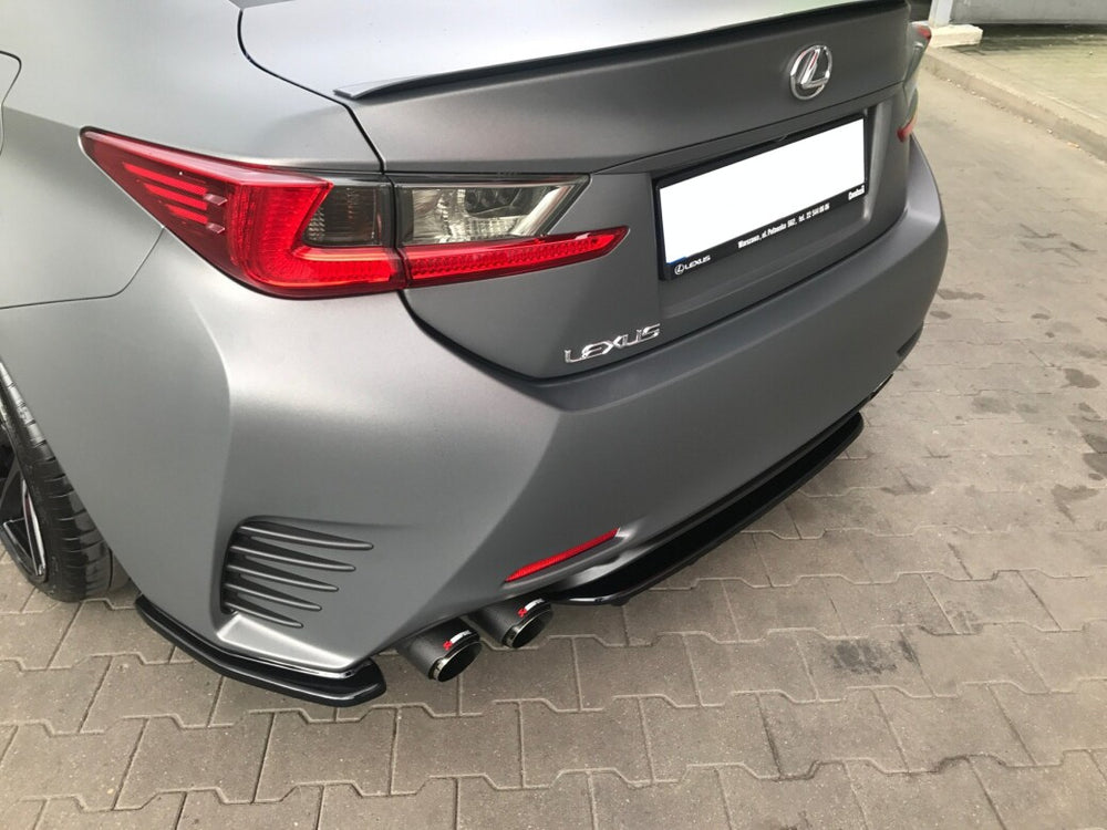 Maxton Parts - Diffusor Flaps passend für Lexus Rc Carbon Look