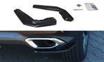 Maxton Parts - Diffusor Flaps passend für Lexus RX Mk4 T schwarz Hochglanz