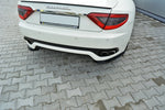 Maxton Parts - Diffusor Flaps passend für Maserati Granturismo Mk1 schwarz Hochglanz