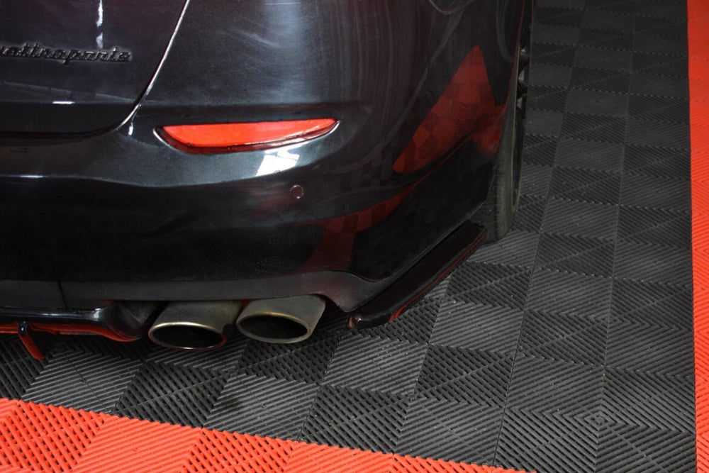 Maxton Parts - Diffusor Flaps passend für Maserati QUATTROPORTE MK.6 vor FL schwarz matt