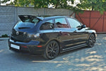 Maxton Parts - Diffusor Flaps passend für Mazda 3 MPS MK1 (PREFACE) US-Spec Version schwarz Hochglanz