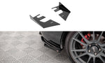 Maxton Parts - Diffusor Flaps passend für Mazda 3 MPS Mk1 schwarz Hochglanz
