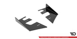 Maxton Parts - Diffusor Flaps passend für Mazda 3 MPS Mk1 schwarz Hochglanz