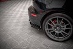 Maxton Parts - Diffusor Flaps passend für Mazda 3 MPS Mk1 US-Spec Version schwarz Hochglanz