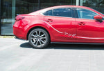 Maxton Parts - Diffusor Flaps passend für Mazda 6 GJ (Mk3) FL Carbon Look