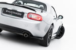 Maxton Parts - Diffusor Flaps passend für Mazda MX-5 Mk3 (NC) FL schwarz Hochglanz