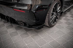 Maxton Parts - Diffusor Flaps passend für Mercedes A35 AMG Hatchback Aero Pack W177 schwarz Hochglanz
