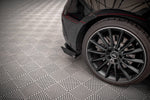 Maxton Parts - Diffusor Flaps passend für Mercedes A35 AMG Hatchback Aero Pack W177 schwarz Hochglanz