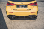 Maxton Parts - Diffusor Flaps passend für Mercedes-AMG A 45 S Aero Pack W177 schwarz Hochglanz
