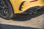 Maxton Parts - Diffusor Flaps passend für Mercedes-AMG A 45 S Aero Pack W177 schwarz Hochglanz