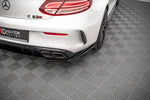 Maxton Parts - Diffusor Flaps passend für Mercedes-AMG C 63 AMG Coupe AMG Aero Pack C205 FL schwarz Hochglanz