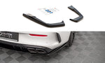 Maxton Parts - Diffusor Flaps passend für Mercedes-AMG C 63 AMG Coupe AMG Aero Pack C205 FL schwarz Hochglanz