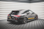 Maxton Parts - Diffusor Flaps passend für Mercedes-AMG CLA 35 Aero / 45 Aero C118 schwarz Hochglanz