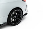 Maxton Parts - Diffusor Flaps passend für Mercedes-AMG CLE 53 Aero C236 schwarz Hochglanz