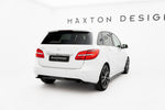 Maxton Parts - Diffusor Flaps passend für Mercedes B W246 schwarz Hochglanz