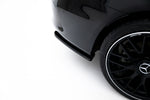 Maxton Parts - Diffusor Flaps passend für Mercedes- BENZ C-Klasse W205 Coupe AMG-LINE schwarz Hochglanz