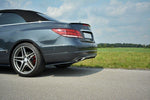 Maxton Parts - Diffusor Flaps passend für Mercedes - Benz E Coupe / Cabrio C207 FL / A207 Facelit schwarz Hochglanz
